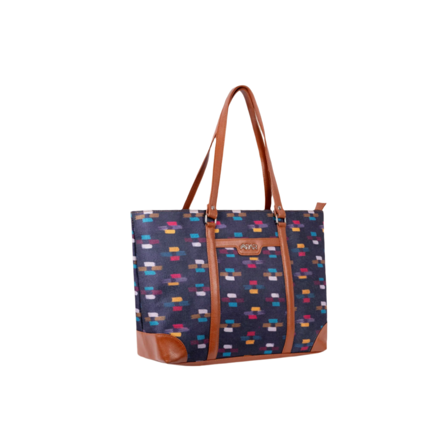 Ikat Glitch Office Tote Bag