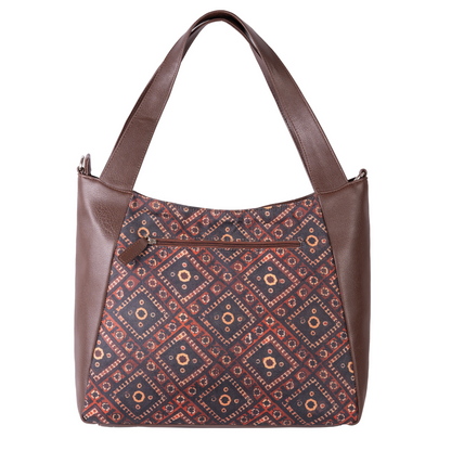 Ajrakh Squares Classic Tote Bag