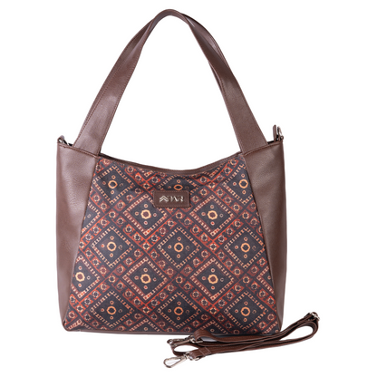 Ajrakh Squares Classic Tote Bag