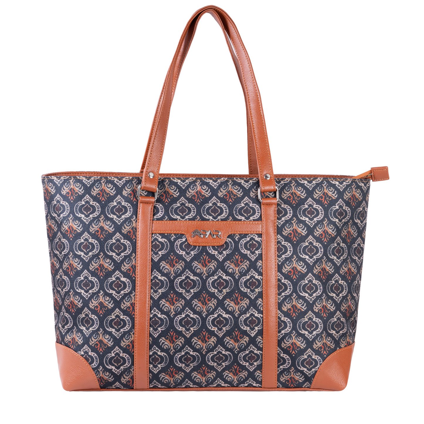 Ajrakh Shaded Office Tote Bag