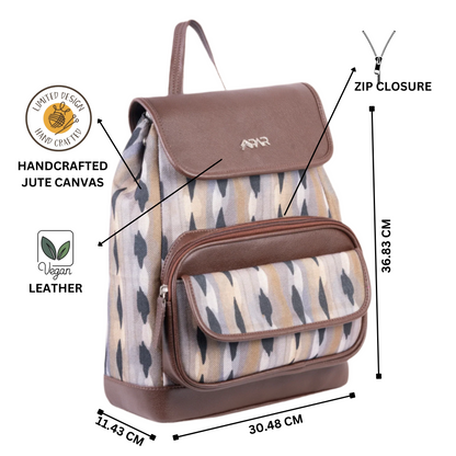 Ikat Patch Urban Backpack