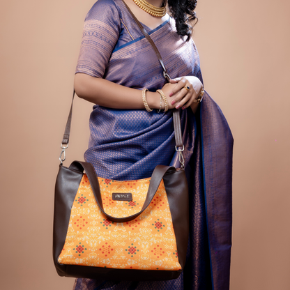 Yellow Bandhni Classic Tote Bag