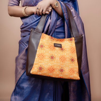 Yellow Bandhni Classic Tote Bag