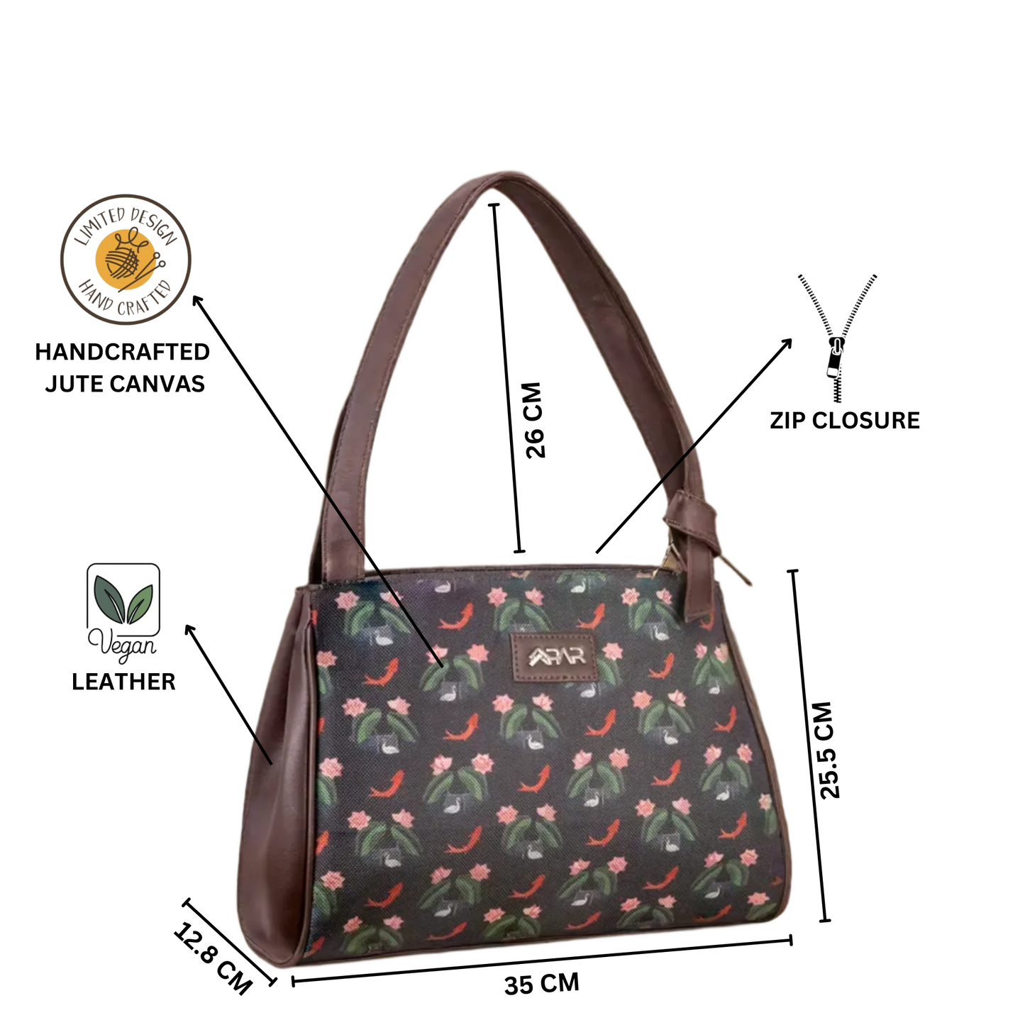 Pichwai Fish Trendy Hand Bag