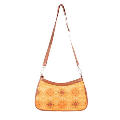 Bandhni Yellow Regular Sling