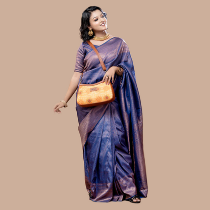 Bandhni Yellow Regular Sling