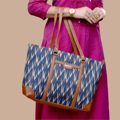 Ikat Arrows Office Tote Bag