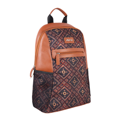 Ajrakh Squares Regular Backpack