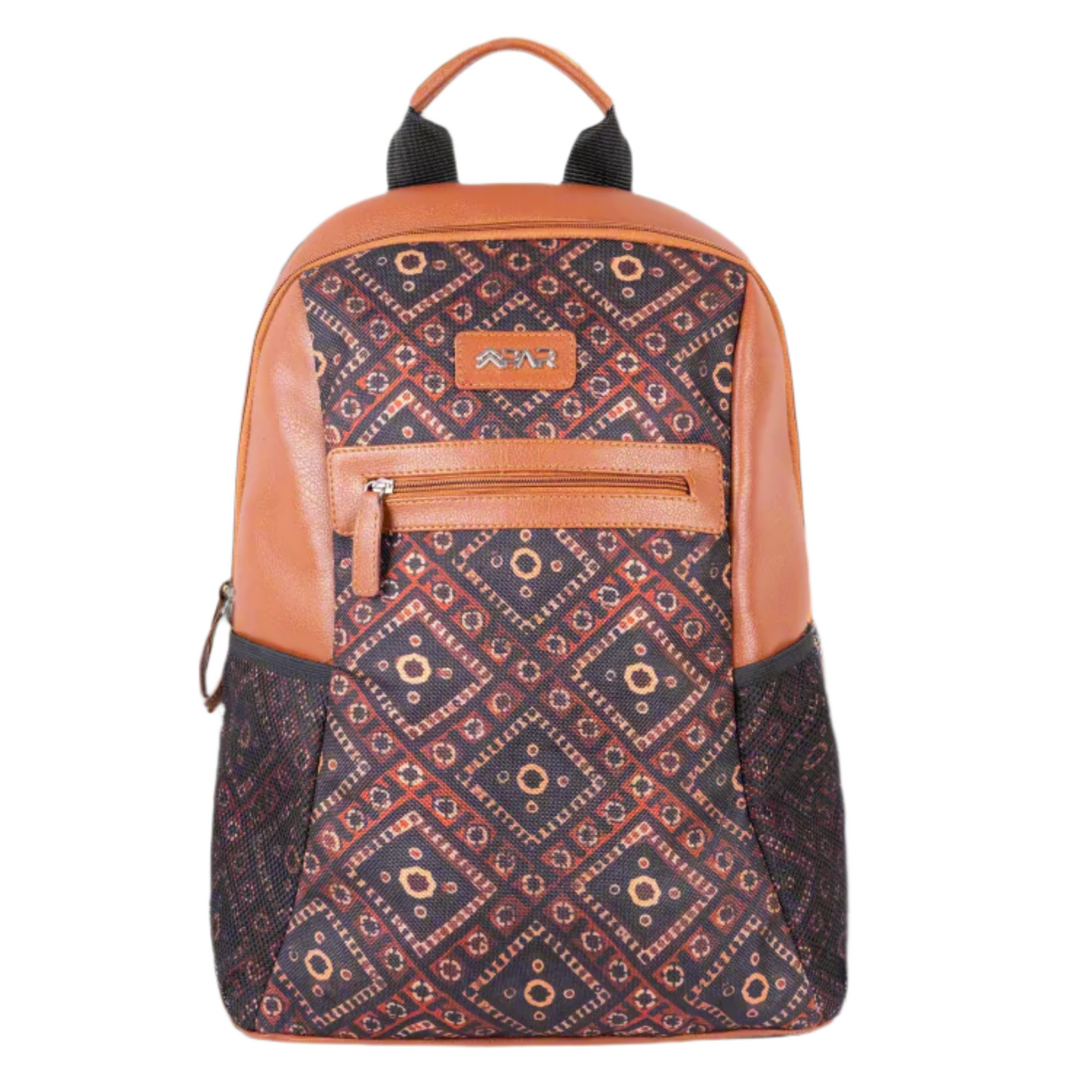 Ajrakh Squares Regular Backpack