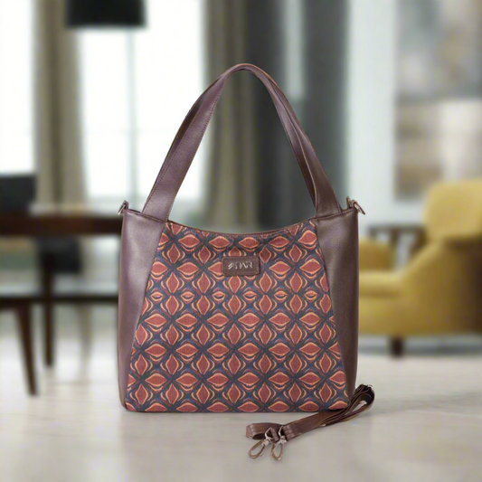 Ajrakh Jaal Classic Tote Bag