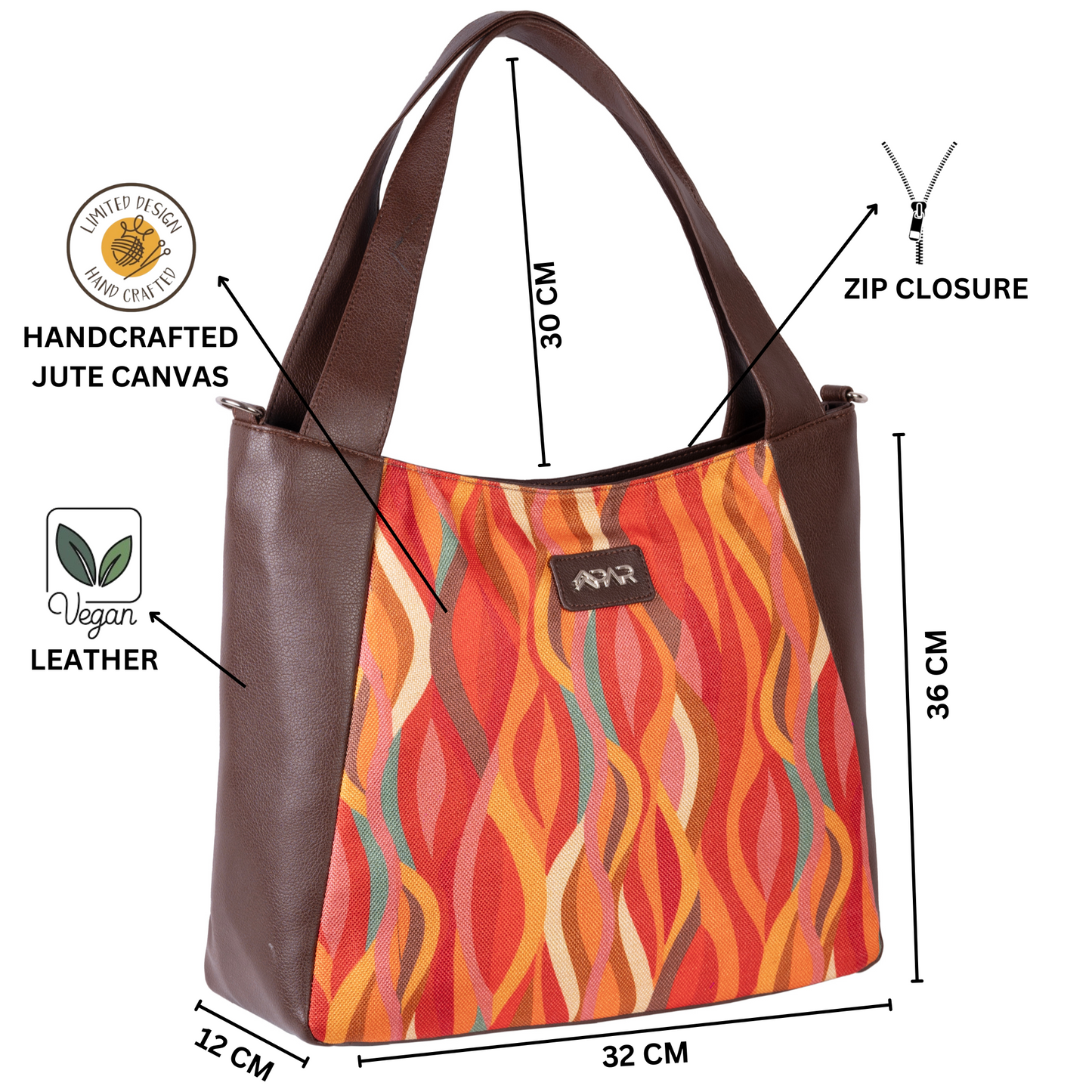 Patola Multi Colour Classic Tote Bag