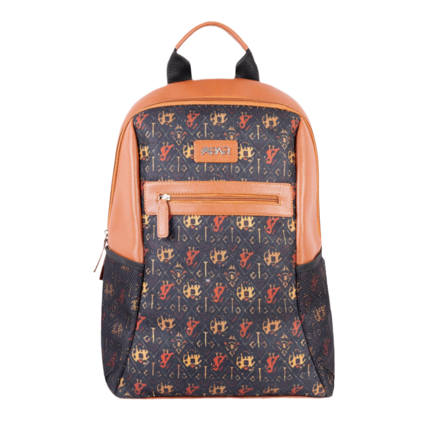 Patola Black Design Regular Backpack