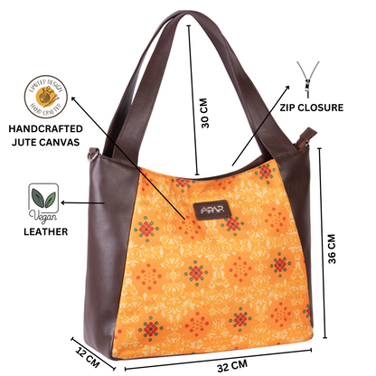 Yellow Bandhni Classic Tote Bag